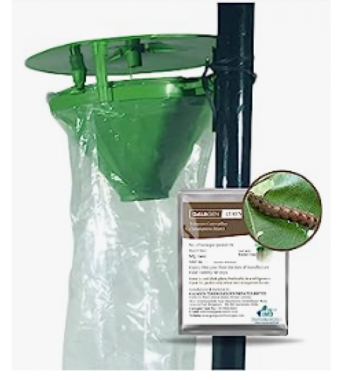 Gaiagen Combo Pack of Tobacco Caterpillar Lure and Funnel Trap (Pack of 10)